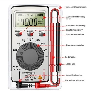Reliable AN101 Digital Multimeter for Routine Voltage and Current Measurement - Picture 1 of 12