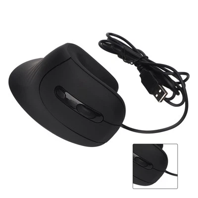 Wired Vertical Mouse 6 Buttons 800‑1200‑2400‑3200 Dpi Usb Wired Vertical E IDM - Image 1 of 4