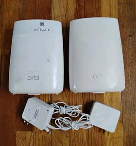 Netgear Orbi Mesh Tri-band AC3000 Router RBR50 Router with RBS50 Satellite - Picture 1 of 8
