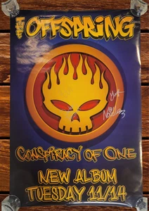 The Offspring signed poster***Conspiracy Of One 2000 - Picture 1 of 3