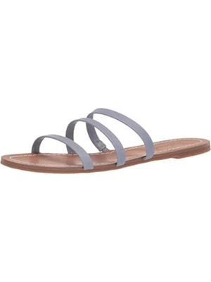 ESPLÉNDIDAS Sandalias Mujer Azul Meaghan Punta Redonda Sin Cordones Cuero Deslizables Zapatos 6 M Foto 1 de 4