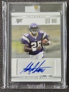2007 Topps Performance #109b Adrian Peterson Rookie Autographs Silver #/75 - Picture 1 of 2
