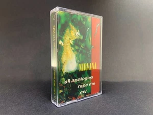 Nirvana ALL APOLOGIES Cassette Single GFSC66 **UK 1ST ISSUE 1993** EX/VG+ SCARCE - Picture 1 of 10