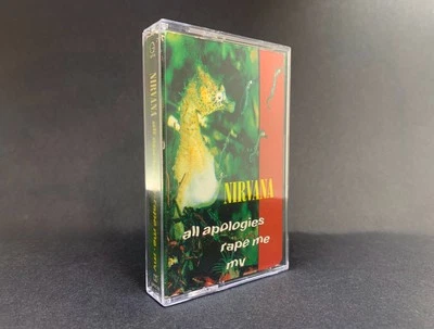 Nirvana ALL APOLOGIES Cassette Single GFSC66 **UK 1ST ISSUE 1993** EX/VG+ SCARCE - Image 1 of 4