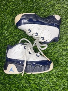 Jordan 9 Retro Talla Baja 2c Blanco Azul Perla Universidad 2000 - Imagen 1 de 5