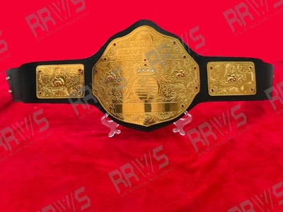 Пояс чемпиона мира в супертяжелом весе Big Gold — премиум 2 мм и 4 мм латунь - Изображение 1 из 4