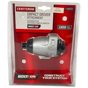 Accesorio de atornillador de impacto Craftsman 20V herramienta hexagonal atornillable de 1/4" - Imagen 1 de 2