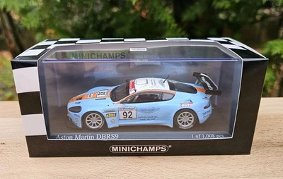 Aston Martin DBRS9 #92 VLN 250 Meilen Nürburgring 2008 1:43 Minichamps - Bild 1 von 2