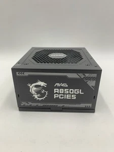 MSI MAG A850GL PCIE5 Zasilacz ATX 80 Plus Gold 850W TYLKO ZASILACZ - Zdjęcie 1 z 6