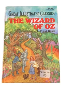 Great Illustrated Classics Hardcover The Wizard Of Oz - 1989 HC - L. Frank Baum - Picture 1 of 3