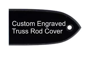 Maßgeschneiderte gravierte Truss Rod Abdeckung für ESP E-II Gitarren - Bild 1 von 5