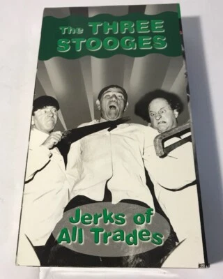 THREE STOOGES: Jerks of All Trades VHS 1949 Good Times Comedy - Image 1 of 4