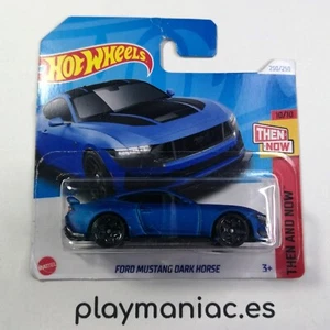 Hot Wheels Ford Mustang Dark Horse Then and Now Mainline 2024 Mattel - Imagen 1 de 1