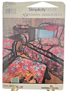 #7485 Simplicity Furniture Slipcovers Coverings Sewing Pattern - Picture 1 of 4
