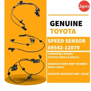 GENUINE SPEED SENSOR TOYOTA CORALLA NZE121 - 89542-12070 - Picture 1 of 7