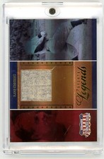 Lou Gehrig 2007 Donruss Americana Sports Legends Game used Jersey Card 100/100