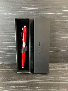 GENUINE Jaguar Wordmark Branded Rollerball Pen, **RED** BRAND NEW