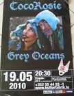 Coco Rosie Grey Oceans 50x70cm Affiche Originale Concert