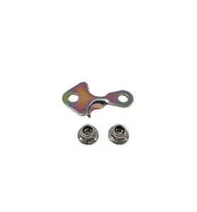 1996-2007 VORTEC V-8 AND V6 FUEL LINE BRACKET CLIP CLAMP + 2 NUTS TOP OF INTAKE - Foto 1 di 4