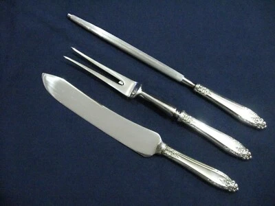 JUEGO DE TALLA DE 3 PIEZAS de plata de colección Eldan ELD15 Prelude Ex NoMonos Japón Foto 1 de 4