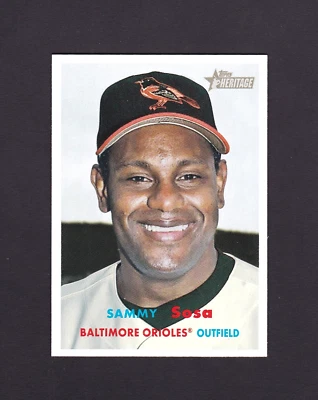 2006 Topps Heritage #60 Sammy Sosa [NM/MT] - Image 1 of 2