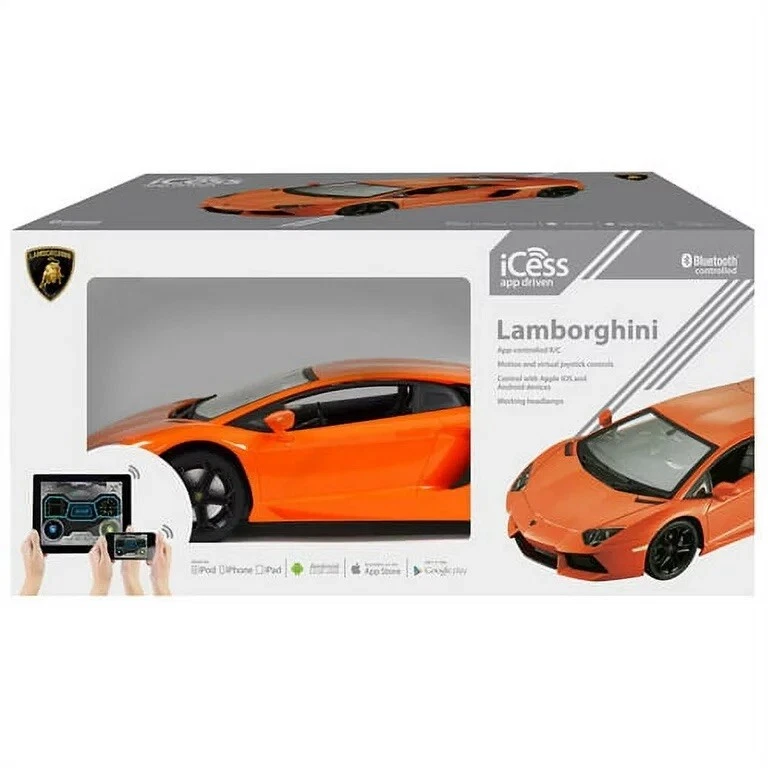 iCESS Lamborghini Aventador S680 Remote-Controlled Car, Orange - NEW -APP DRIVEN - Image 1 of 2