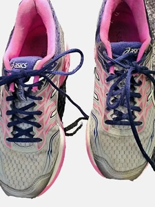 Sneaker Damen, 10,5 Ascis grau/rosa, 0090 - Bild 1 von 7