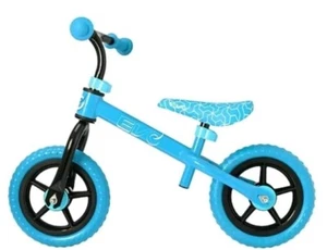 Toddlers 10" Balance Bike in Blue Evo Adjustable Seat & Handle Height 2+. New - Picture 1 of 6