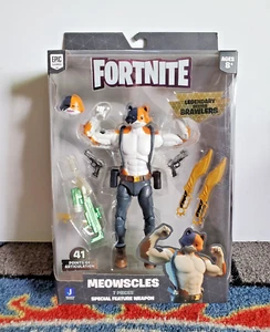 Forntine Meowscles Legendary Series Brawlers Action Figure Jazwares New. - Picture 1 of 14
