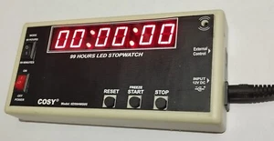 6 Digit -99 Hours /99 Minutes LED stopwatch 12 MM LED digits - Picture 1 of 4