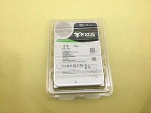 Seagate Exos X16 12TB 7.2K SAS 12Gb/s 3.5" Internal SED HDD ST12000NM004G New - Picture 1 of 3