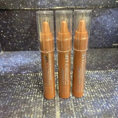 3X LA COLORS Chunky Lip Retractable Pencil, CCL594 Warm Caramel - Free Shipping - Image 1 of 3