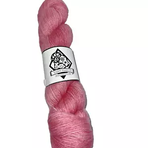 Yarn Habits handgefärbtes Garn Cash Sock rosa Merino Kaschmir Sockengewicht - Bild 1 von 4