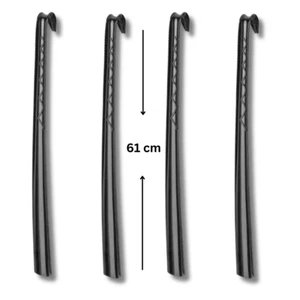 Calzascarpe in plastica IKEA manico extra lungo corno per scarpe facile presa aiuto rimozione scarpe - Foto 1 di 11