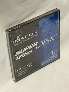 Imation Super Disk 120 MB for SuperDisk LS-120 Diskette Drive Still Sealed New - Picture 1 of 4