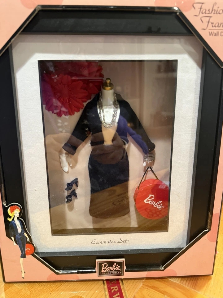 Barbie Coleccionables Conjunto de Cercanías Moda Marcos Decoración de Pared 2003 Mattel #B6522 Foto 1 de 1