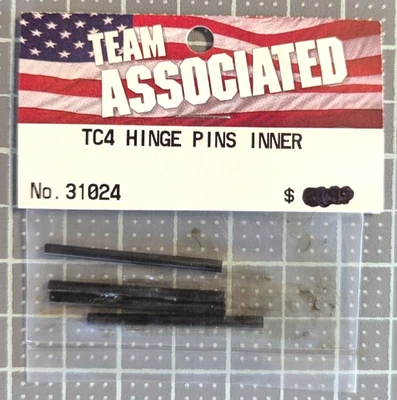 31024	Team Associated TC4 Inner Hinge Pins ASC31024 - Image 1 of 2