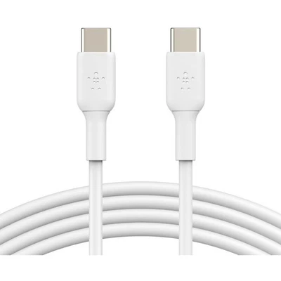 Belkin CAB003bt1MWH BoostCharge USB-C to USB-C Cable(1 meter / 3.3 foot, White) - Image 1 of 4