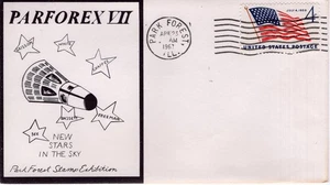 NEW STARS IN THE SKY,  PARK FOREST, IL  1967  FDC20346 - Picture 1 of 2