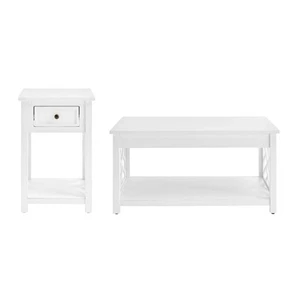 Coventry 36" Coffee Table and End Table with Drawer - Picture 1 of 9