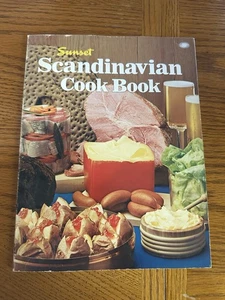 Vintage 1975 Sunset Scandinavian Cookbook Recipes Cook Book Cooking - Picture 1 of 4