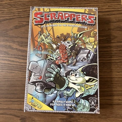 Scrappers It's A Frenzy On The Factory Floor Board Game Complete - Image 1 of 3