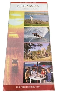 Nebraska 2007 Official State Highway Map Foldable - Picture 1 of 4