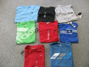 ADIDAS  Mens T-Shirts, 100% Cotton, All Sizes & Colors, Crew Nck, NWT, MSRP-$20. - Picture 1 of 35