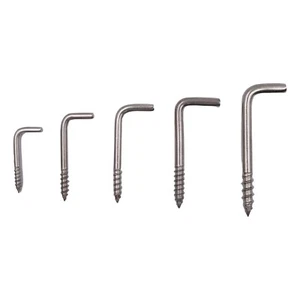 5-100x Hakenschraube Edelstahl L-Haken V2A Inox Holzgewinde - Bild 1 von 11