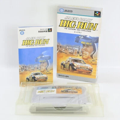 BIG RUN Jaleco Rally Super Famicom Nintendo 5349 sf - Image 1 of 4