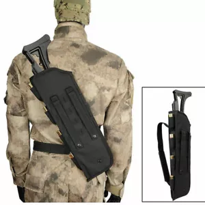 Bolso táctico para escopeta escopeta de 19" funda acolchada para rifle molle rifle cabestrillo - Imagen 1 de 9