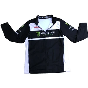 Monster Energy Team Tedder Racing Men Jacket 3XL Hot Shoppe Designs 10/2 Fleece - Picture 1 of 15