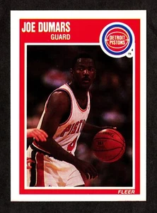 Fleer #45 Joe Dumars Hof 1989-90 - Pistones Detroit - Imagen 1 de 2