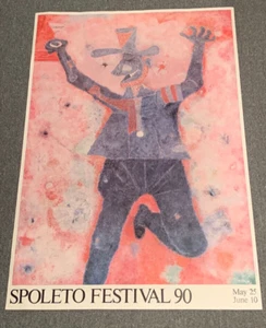 Rufino Tamayo 1990 Spoleto Festival Rare Poster Print Art Printed in Italy - Picture 1 of 10